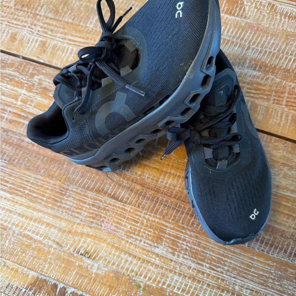 On Running Black Performance Sneakers